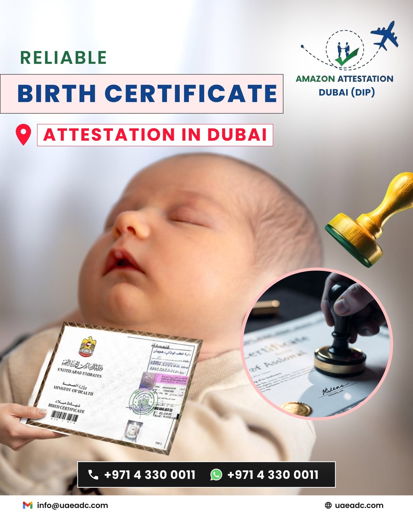Document Attestation for Birth Certificates in Dubai photo 1