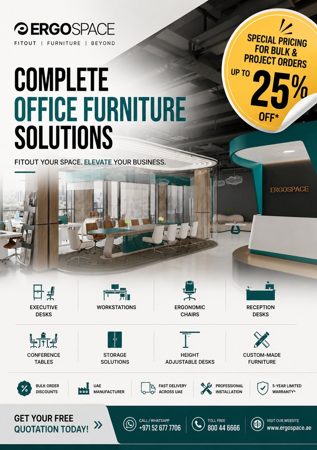 Office Furniture for Sale in Dubai