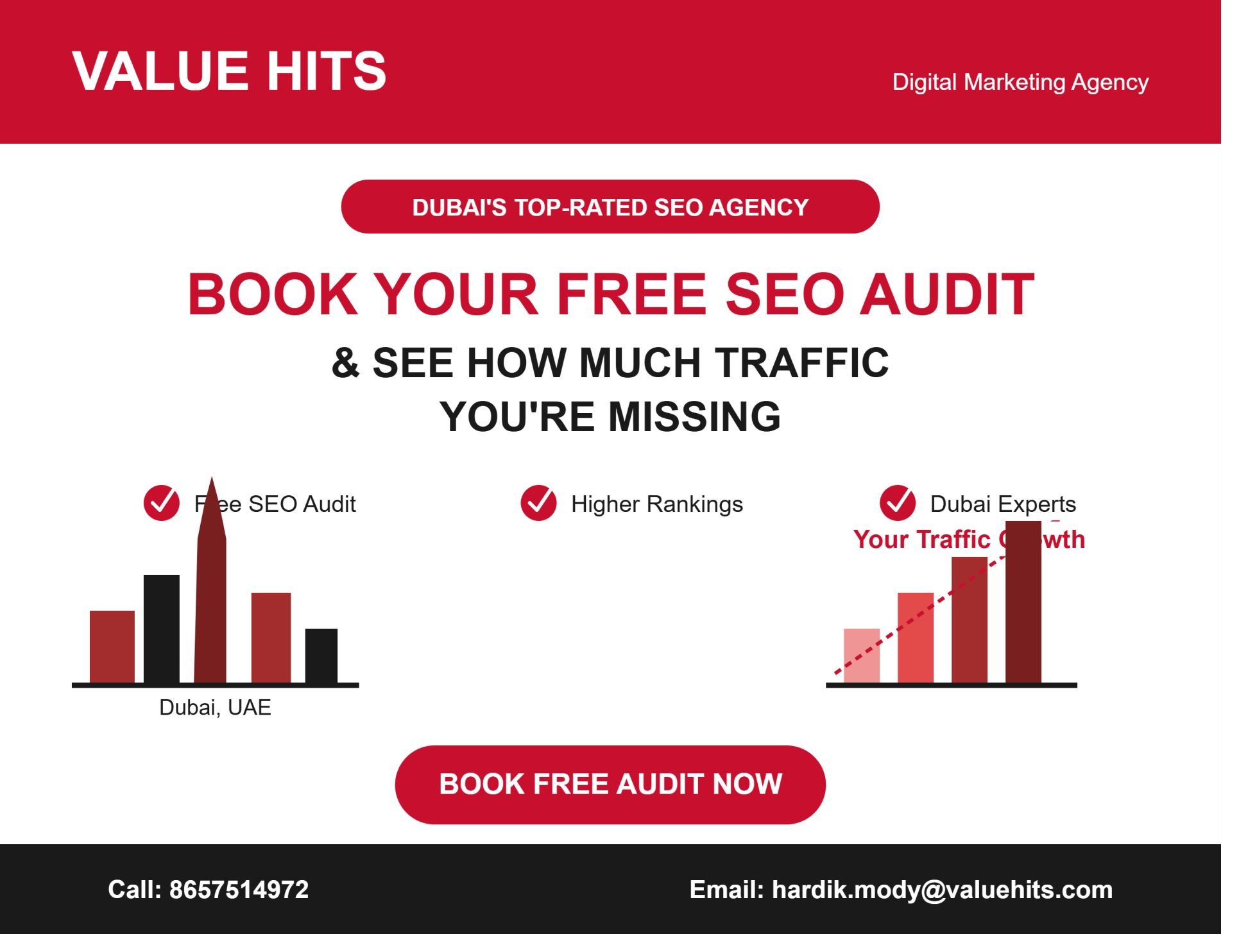 Book Your FREE SEO Audit & See How Much Traffic You're Missing
