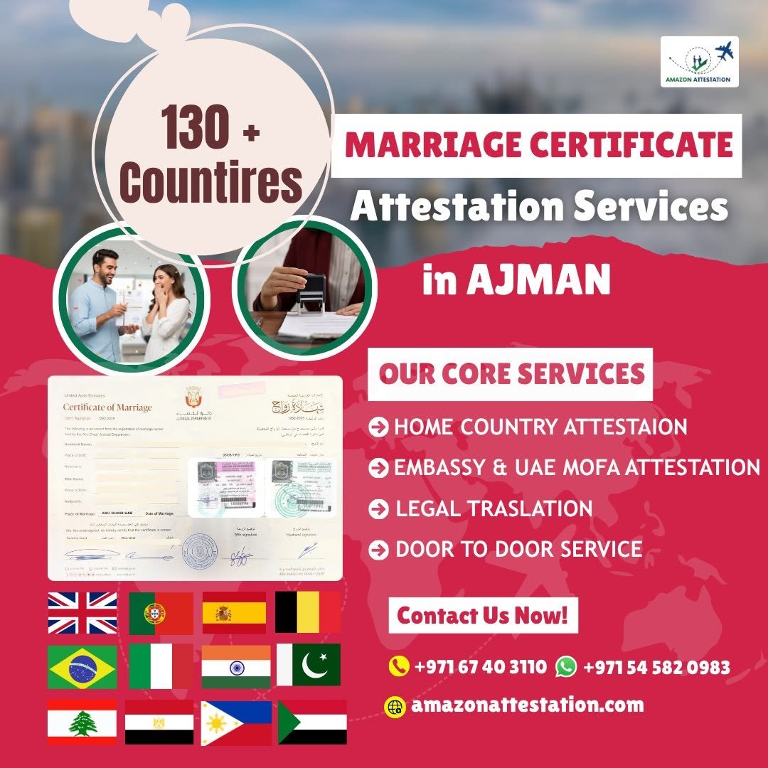 Marriage Certificate Attestation Made Simple in Ajman photo 1