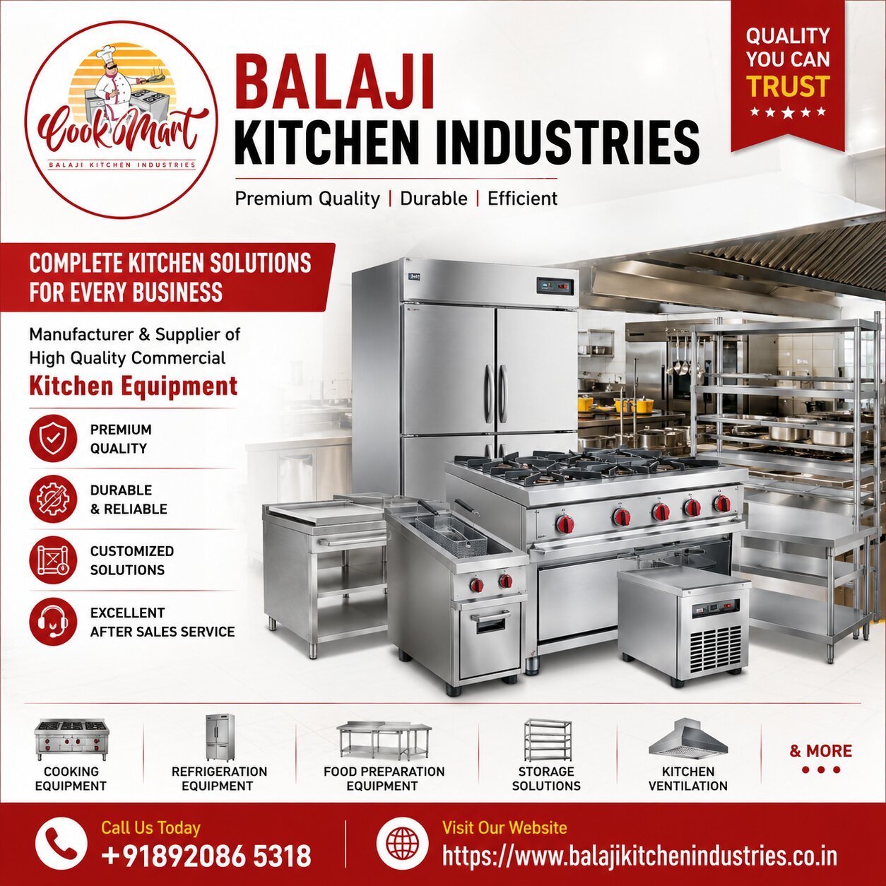 Commercial Kitchen Equipment Manufacturers in Delhi