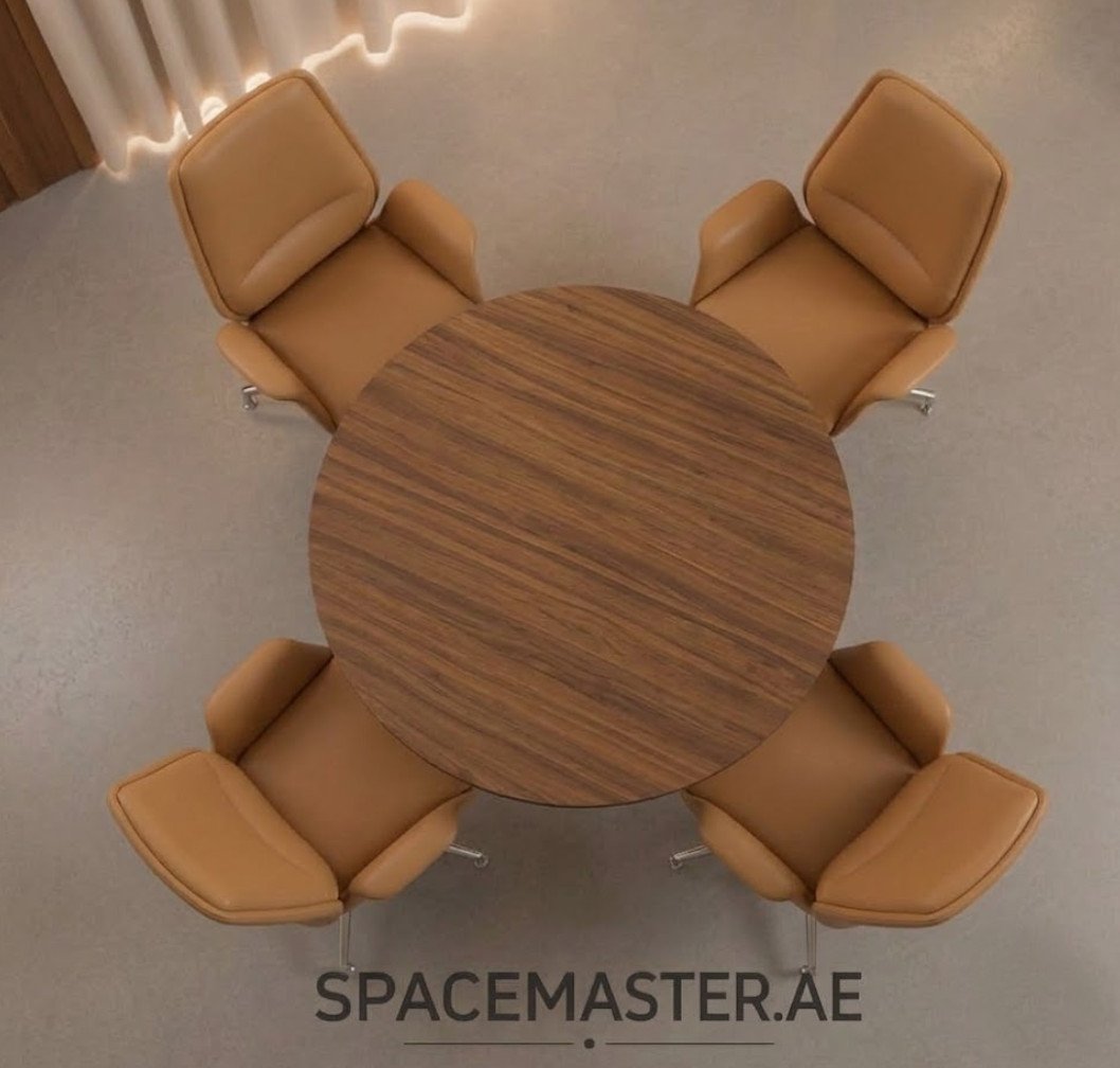 Buy Vantage Round Meeting Table | Spacemaster Office Furniture Dubai photo 3
