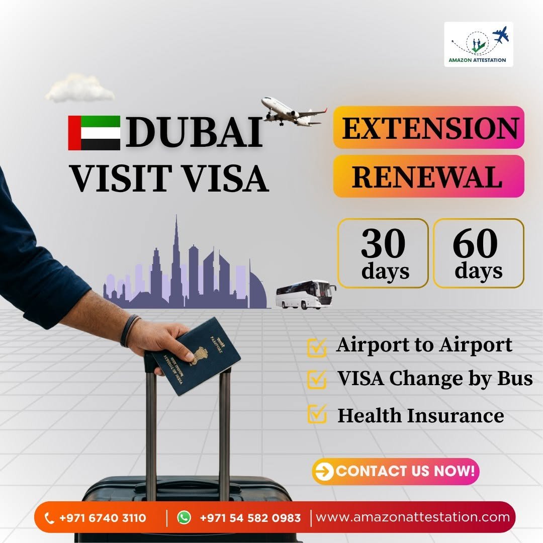 UAE Visit Visa Renewal & Extension Made Easy!
