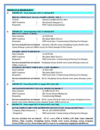 MEP Manager ( Construction, Testing & Commissioning) photo 4