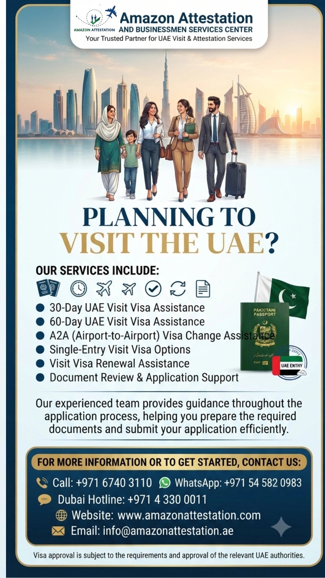 VISIT VISA FOR PAKISTANI PASSPORT HOLDERS photo 1