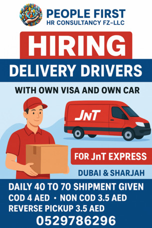 Delivery Driver With Own Car