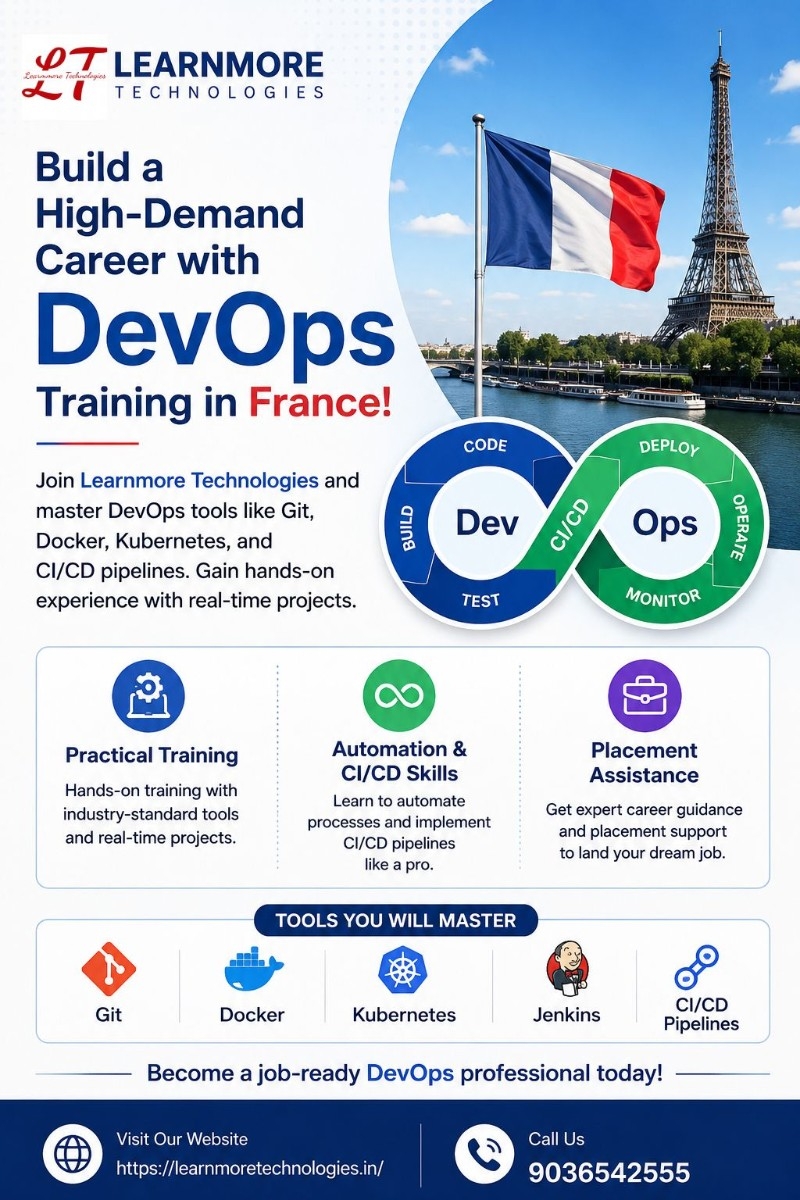 Build a High-Demand Career with DevOps Training in France! photo 1