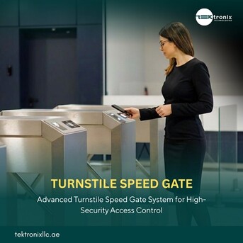 Enhancing Facility Security With Intelligent Speed Gate Turnstiles In The UAE photo 1