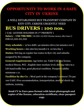 BUS DRIVERS FOR UKRAINE photo 1