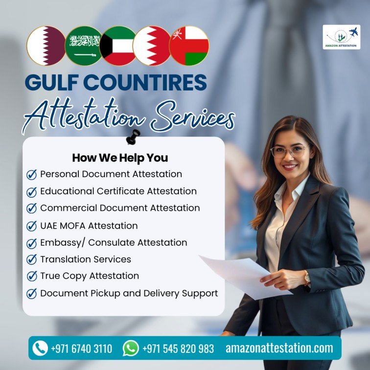 Complete Embassy Attestation Services for GCC Countries in Ajman photo 1