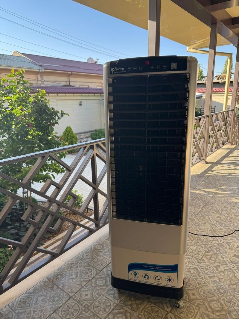 Slim Line Evaporative Air Cooler Portable Outdoor Air Cooler photo 3