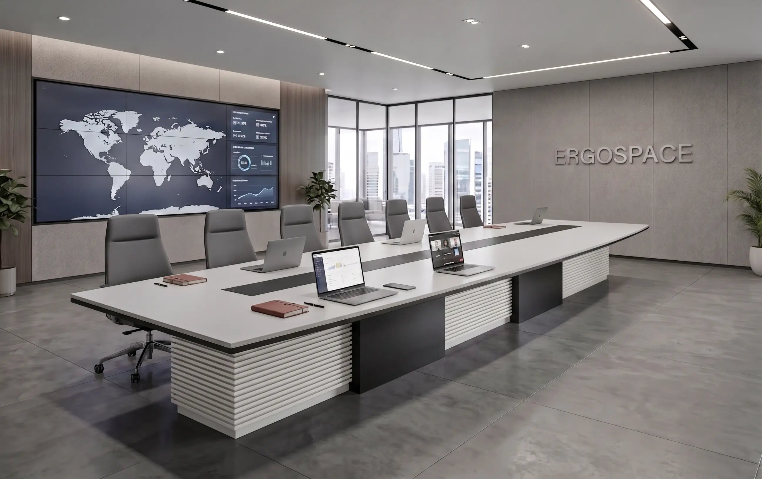 Custom Made Office Furniture Abu Dhabi | ERGOSPACE UAE