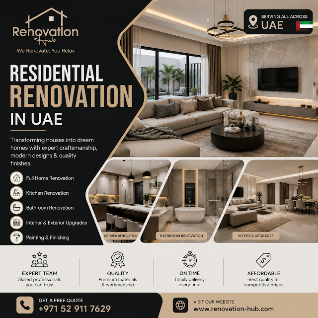 Top Residential Renovation Company in UAE-Top 10 renovation companies in Dubai photo 1