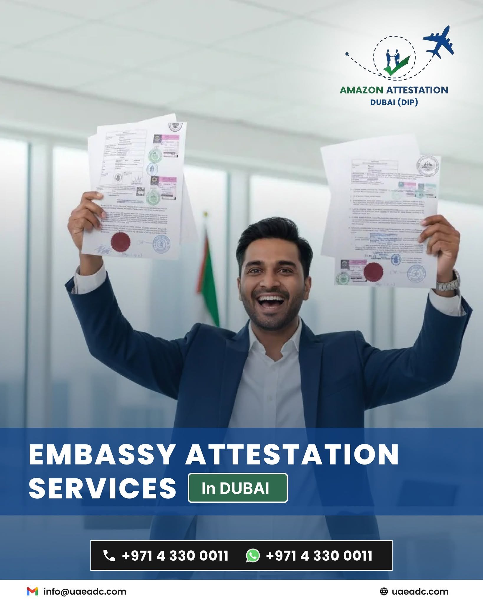 130+ Country Embassy Attestation Support – Dubai DIP photo 1