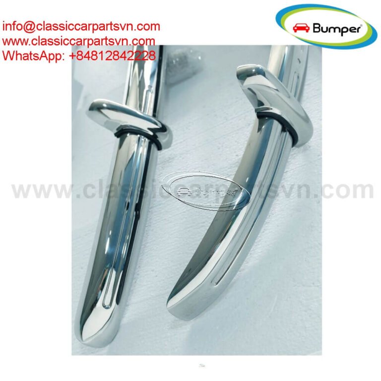 VW Beetle Split bumpers by stainless steel new photo 3