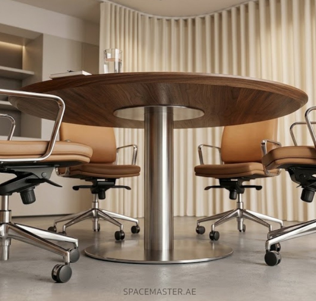 Buy Vantage Round Meeting Table | Spacemaster Office Furniture Dubai photo 2