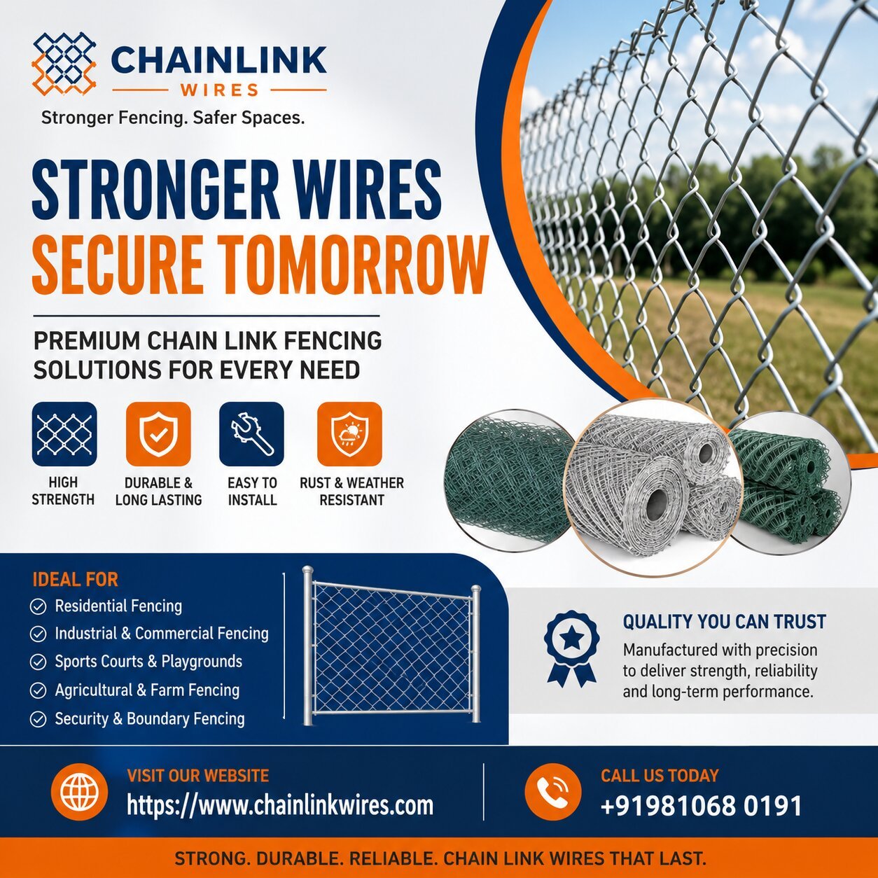 Chain Link Fencing Manufacturer in Delhi photo 1