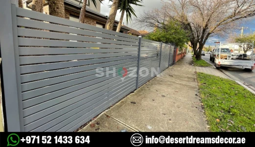 Aluminum Fences Suppliers in Uae | Aluminum Slatted Fences Dubai. photo 4