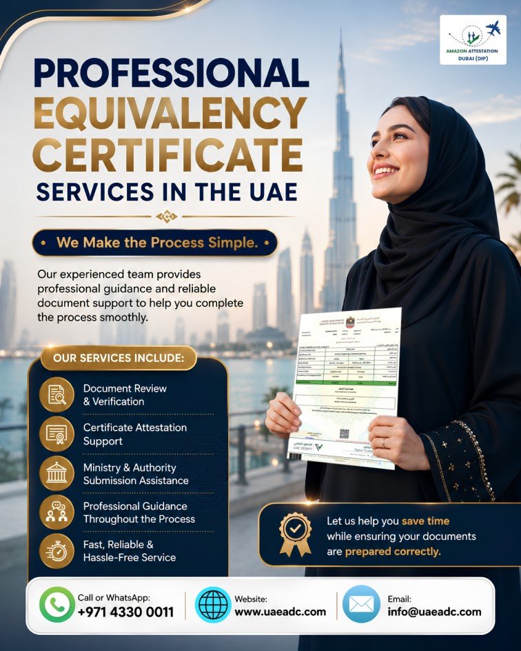 Need Help with Your UAE Equivalency Certificate Application?