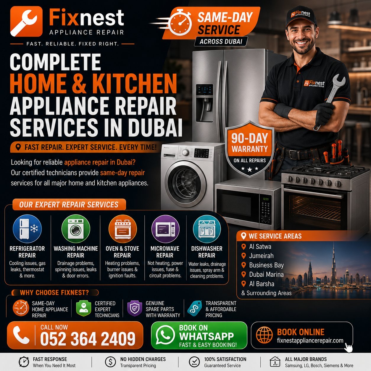 Appliance Repair Services in Dubai photo 1