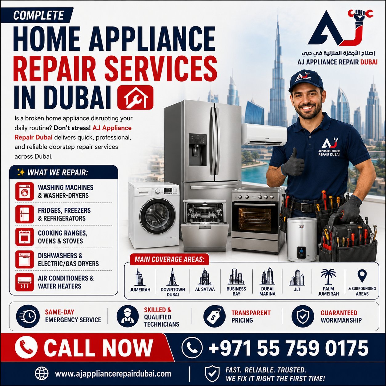 Home Appliance Repair Services in Dubai photo 1