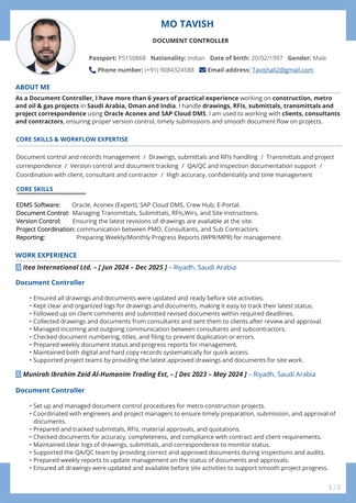 Document Controller
