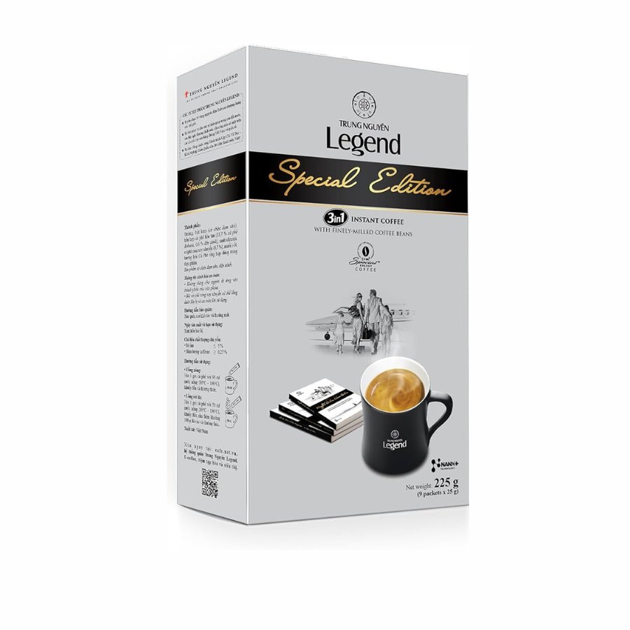Trung Nguyen Legend Special Edition 3-in-1 Instant Coffee – 9 Premium Sachets (225g) | Authentic Vietnamese Coffee photo 1