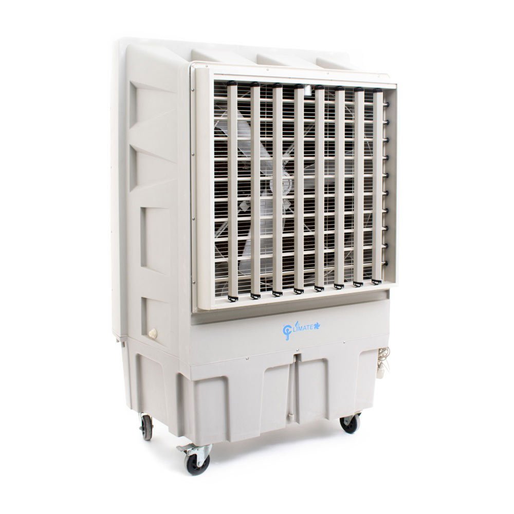 Outdoor air cooler 24000m3 Evaporative industrial Air Cooler with metal blades