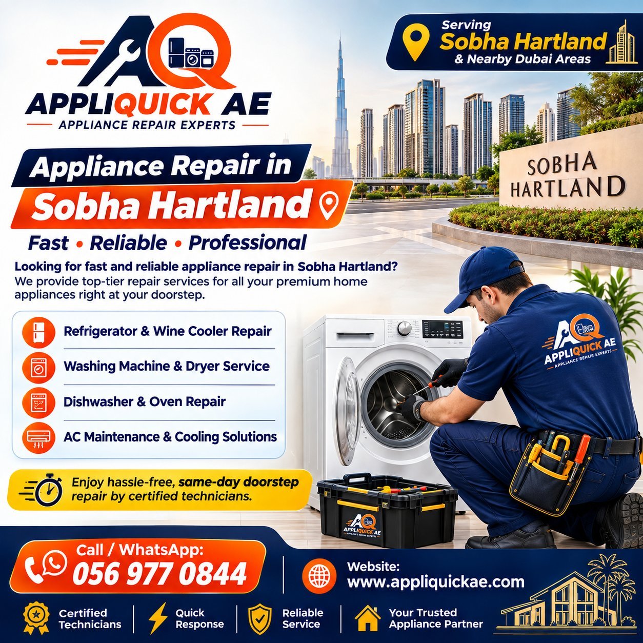 Appliance Repair in Sobha Hartland photo 1