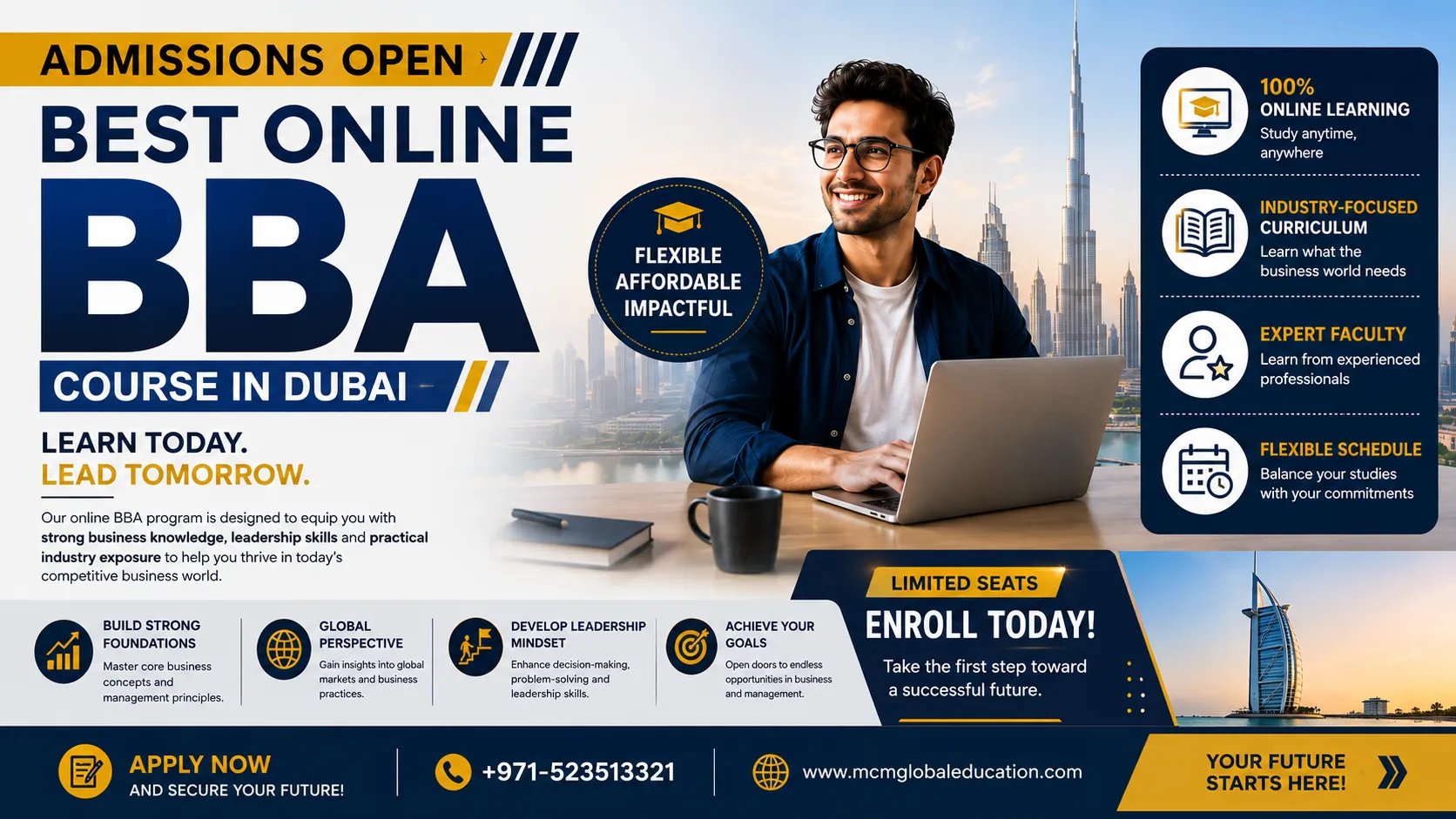 Best Online BBA Course in Dubai | Admissions Open Now