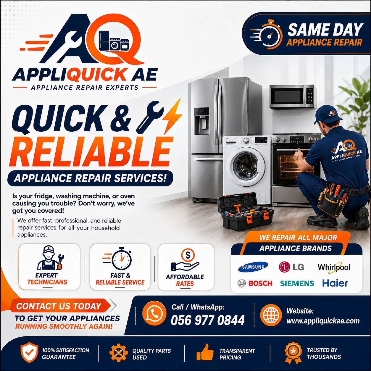 Professional Home Appliance Repair Services in Dubai photo 1