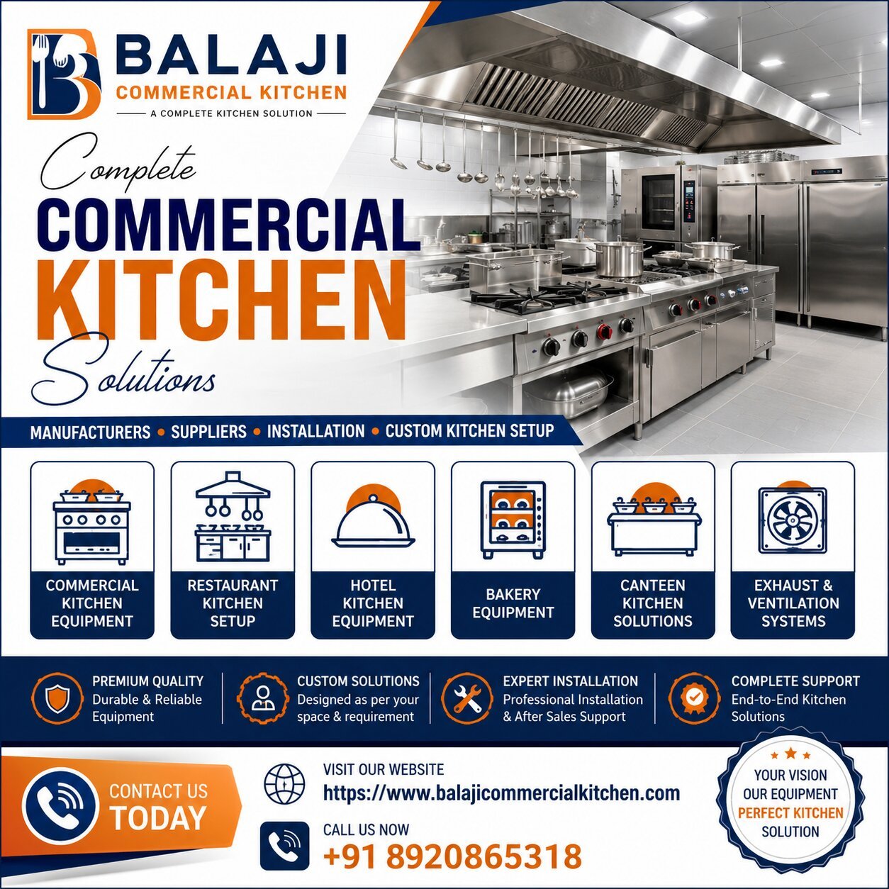 Commercial Kitchen Equipment Manufacturers in Delhi photo 1