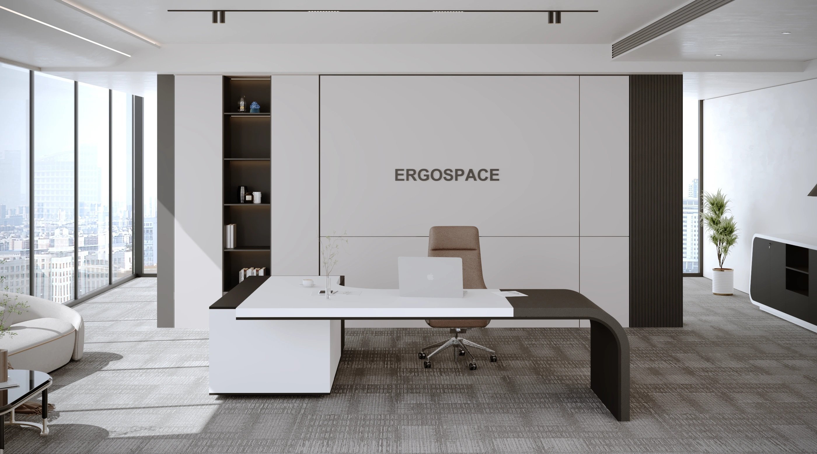Cim L-Shaped Executive Desk photo 1
