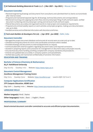 Document Controller photo 2