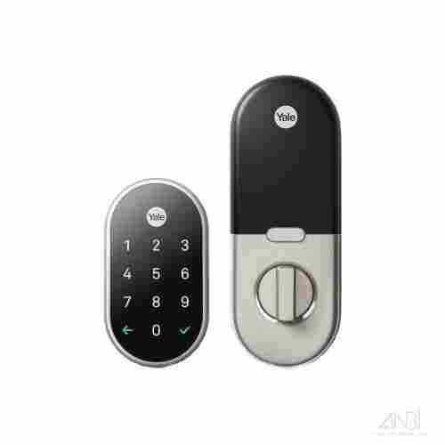 GOOGLE NEST X Yale Satin Silver Smart Door Lock RB-YRD540-WV-619