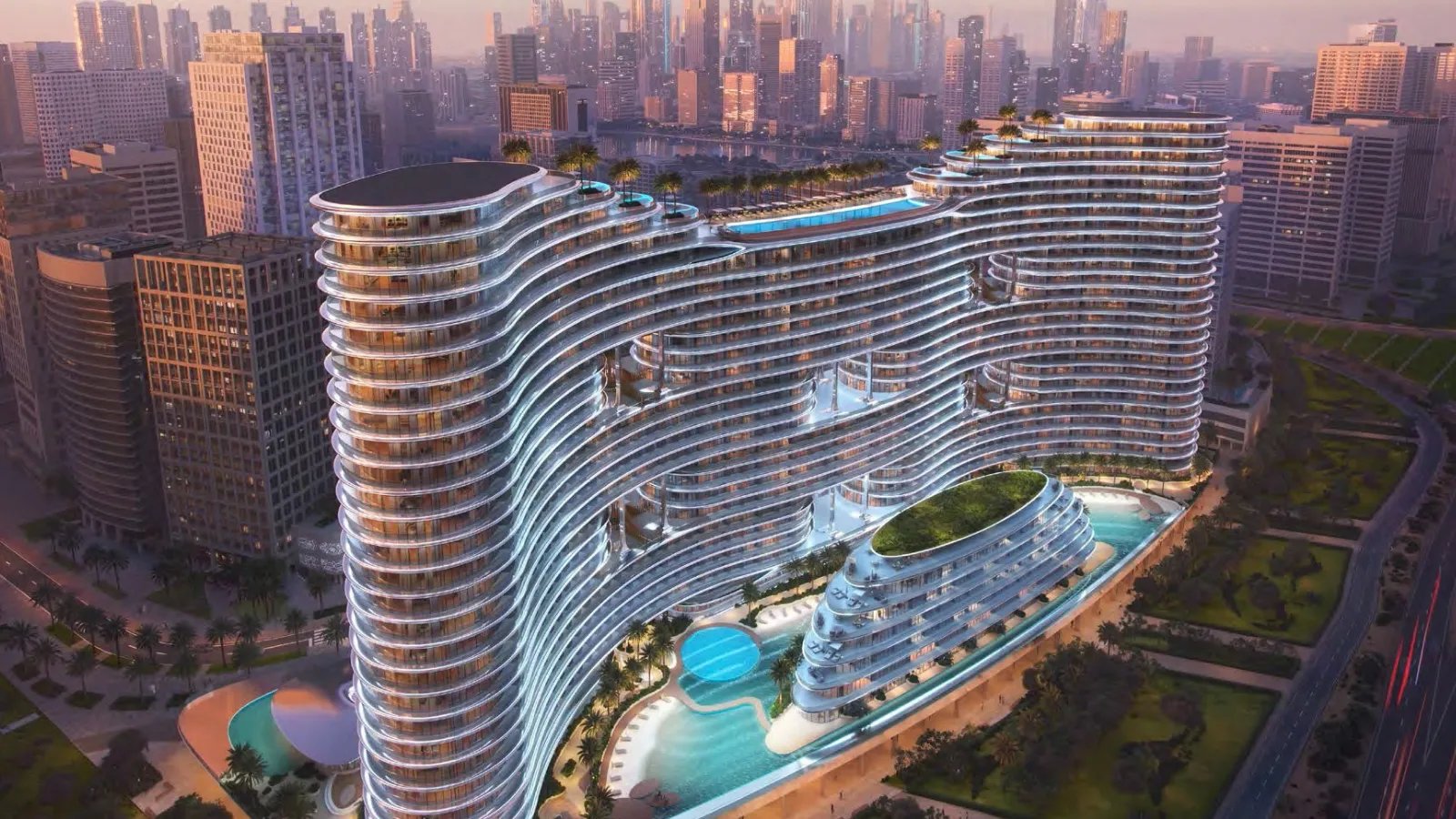 Binghatti Aquarise at Business Bay