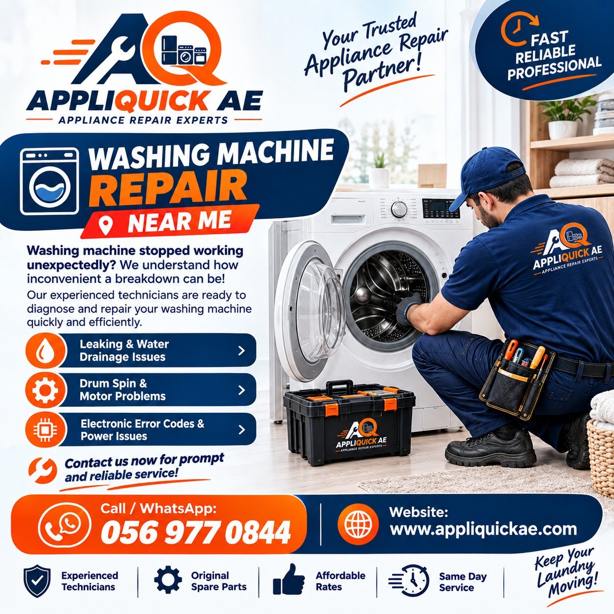 Washing Machine repair Near me