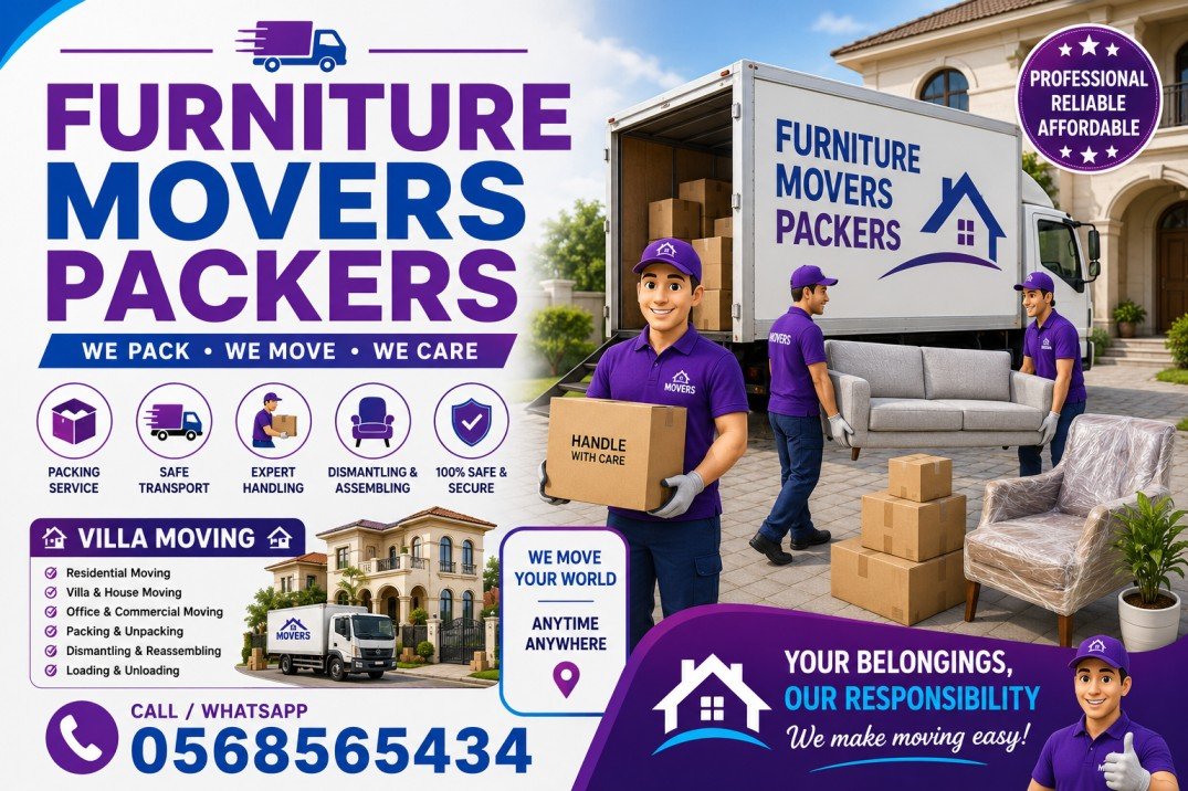 Professional Furniture Movers & Packers – Safe & Reliable Moving Services photo 1