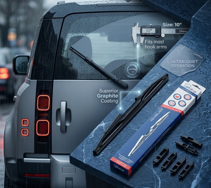 Pitstop Rear Car Wiper Blades | 10″ Windshield Wiper photo 3