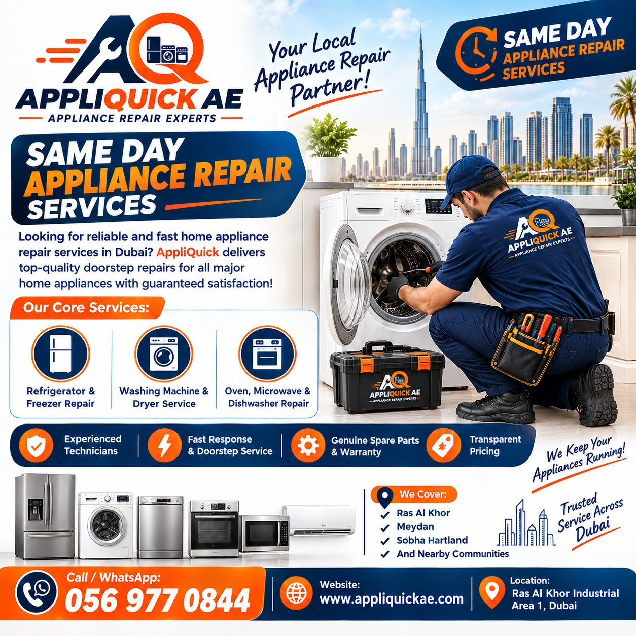Same-Day Appliance Repair in Dubai photo 1