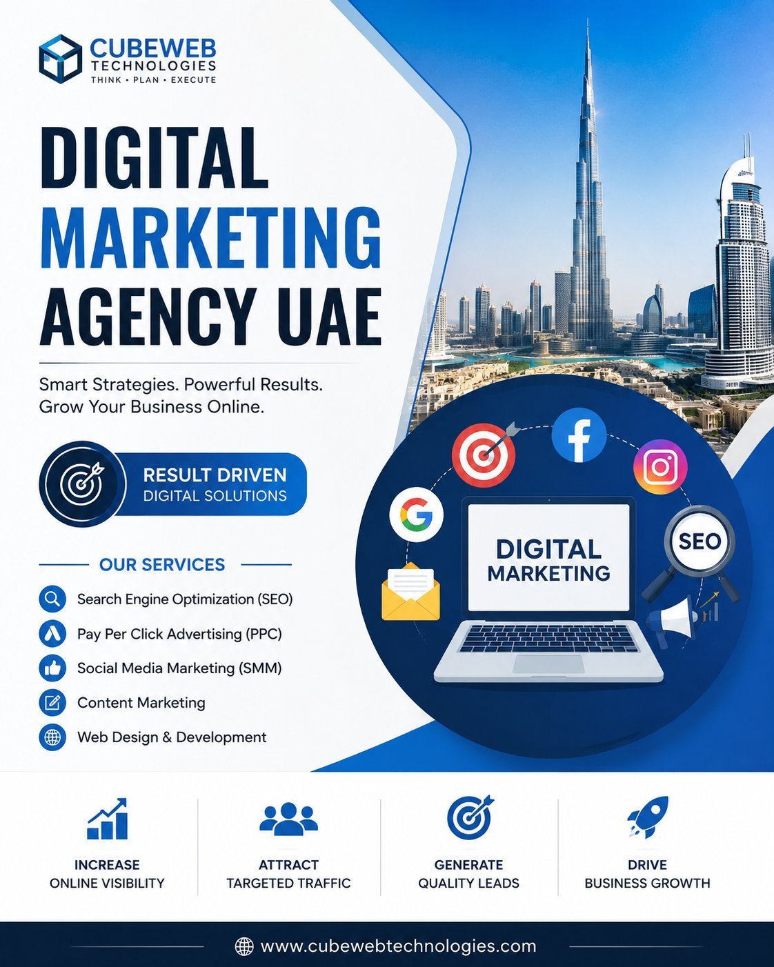 Digital Marketing Agency UAE – CubeWeb Technologies photo 1