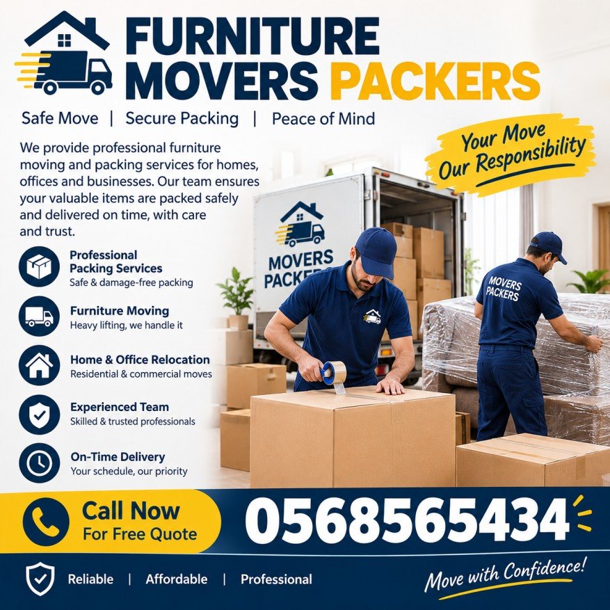 Safe & Affordable Furniture Shifting Services