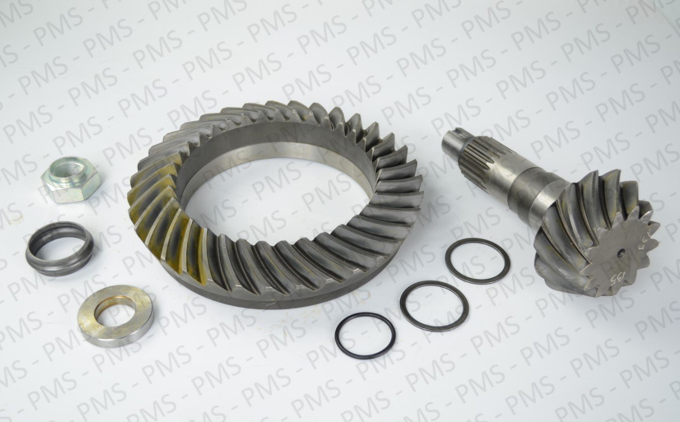 Carraro Crown Wheel / Bevel Gear Kit Types, Oem Parts photo 1