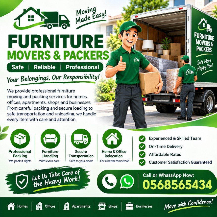 Furniture Movers & Packers – Book Your Move Today! photo 1