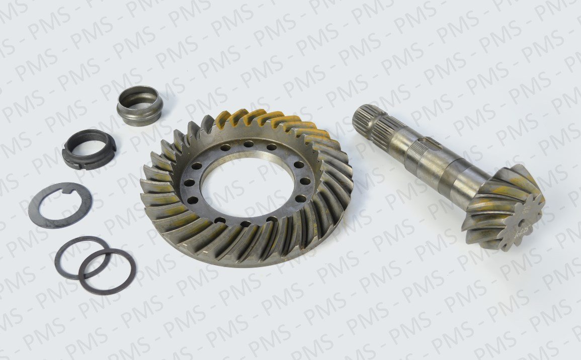 Carraro Crown Wheel / Bevel Gear Kit Types, Oem Parts photo 2