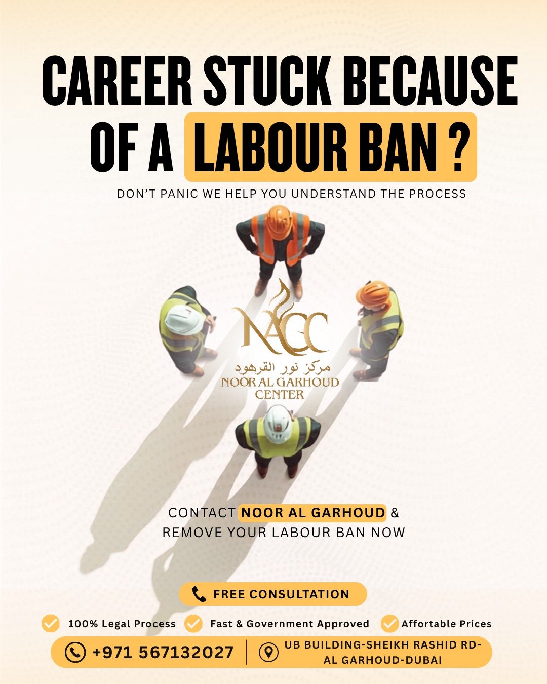CARRIER STUCK BECASUE OF LABOUR BAN