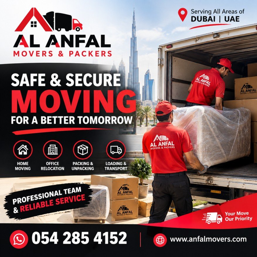 Your Next Move Starts Here – Al Anfal Movers & Packers