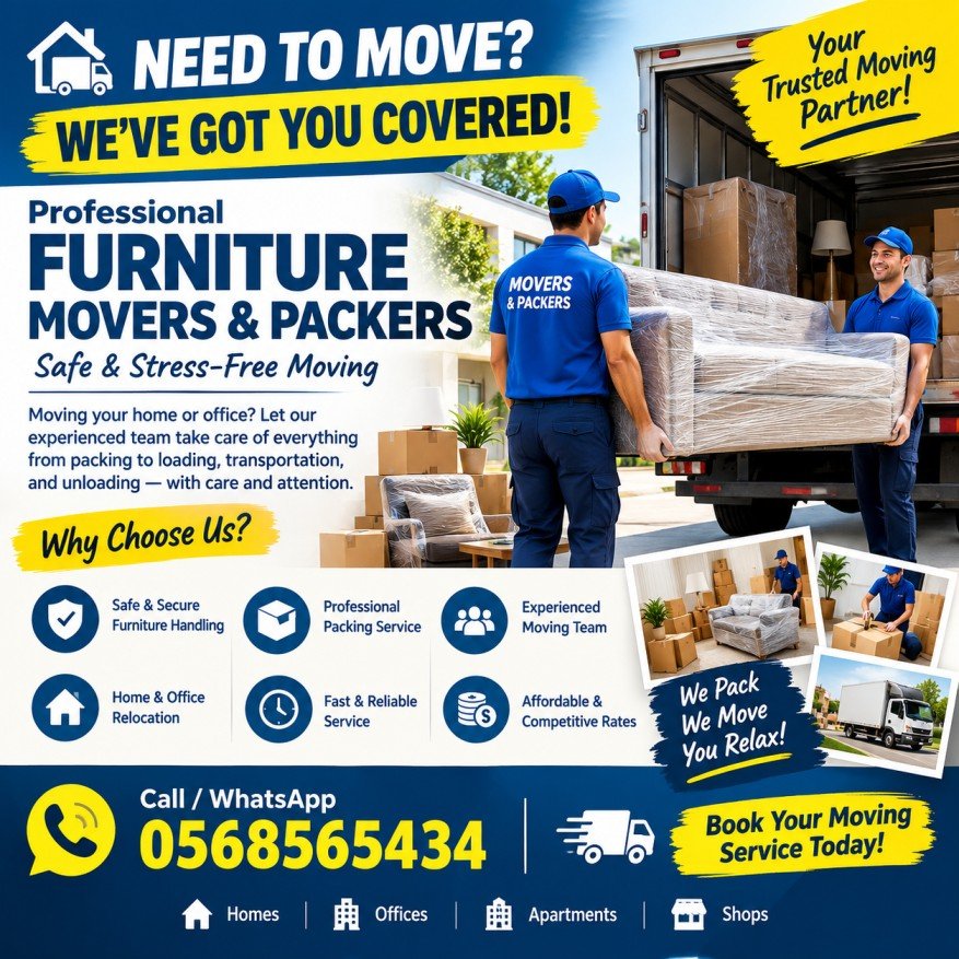 Expert Furniture Movers & Packers | Safe & Stress-Free Moving photo 1