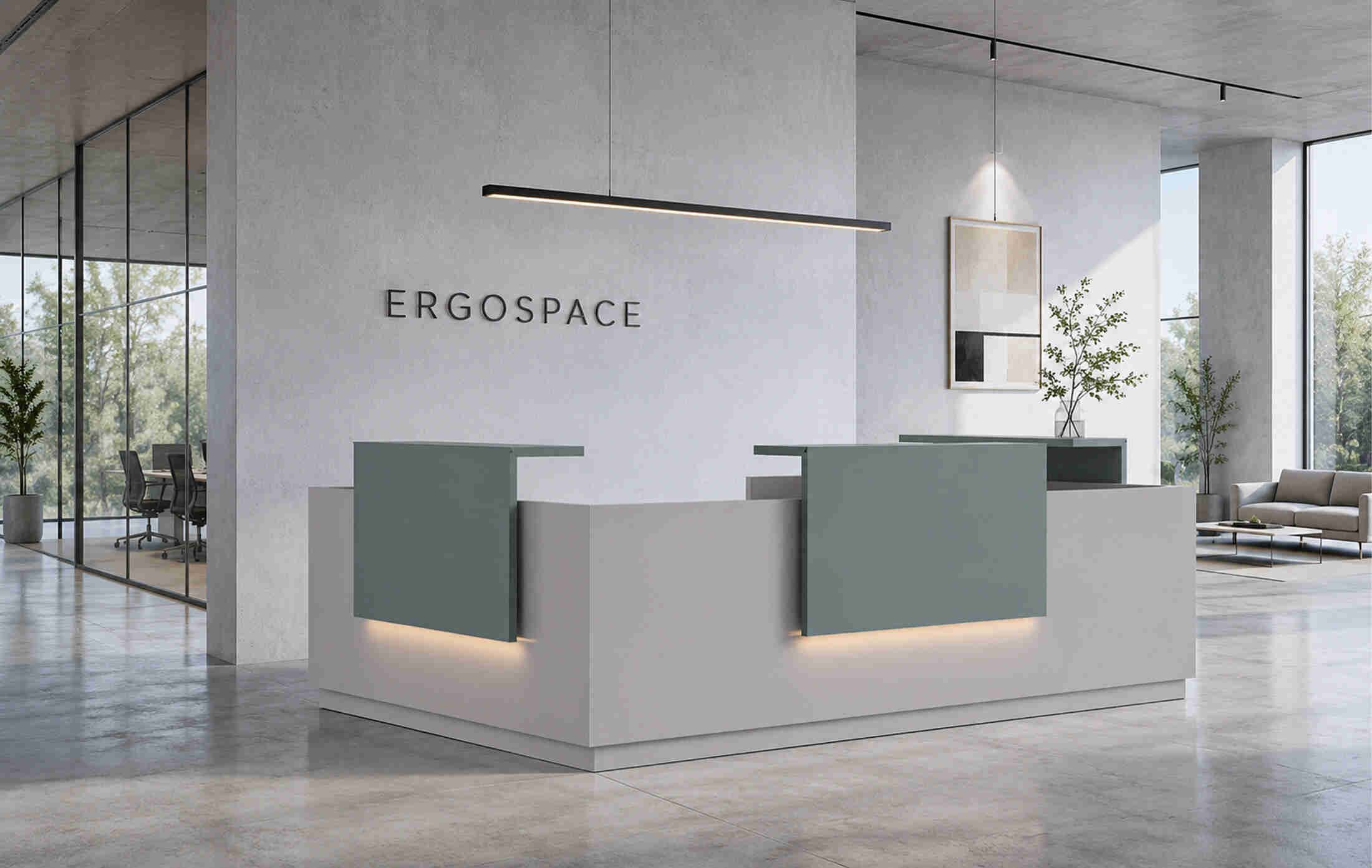 Stunning U-Shape Reception Desk | Modern & Impressive Design