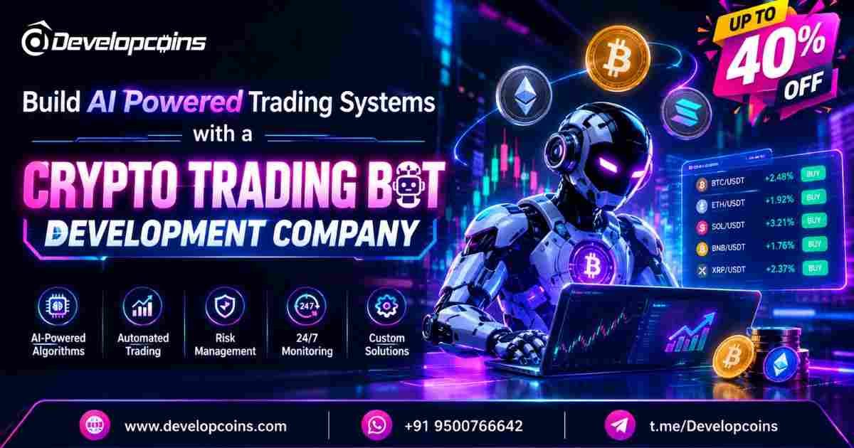 Build AI-Powered Trading Systems with a Crypto Trading Bot Development Company photo 1